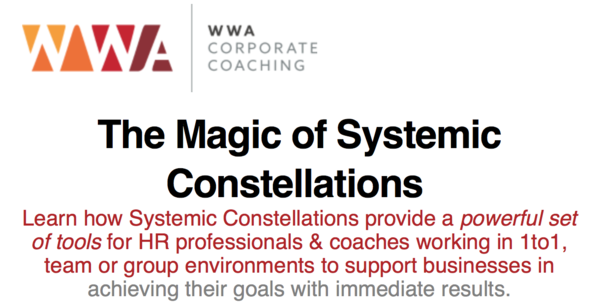 "The Magic of Systemic Constellations" (Webinar Recording)